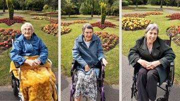 Greater Manchester care home Residents take a trip to Stamford Park